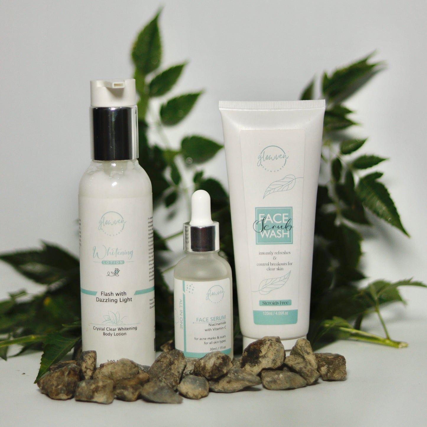 🌟 Glowven Radiance Renewal Kit – 3 Steps to Glowing Confidence