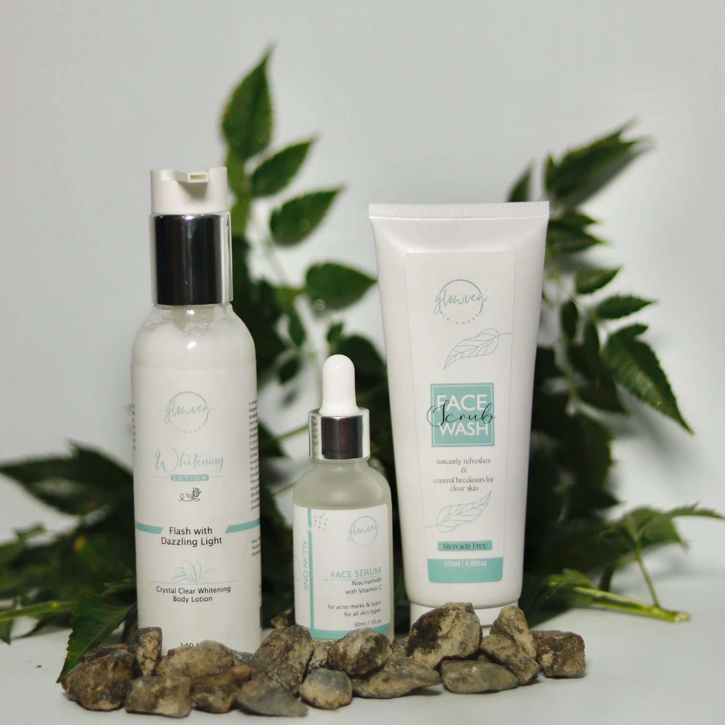 🌟 Glowven Radiance Renewal Kit – 3 Steps to Glowing Confidence